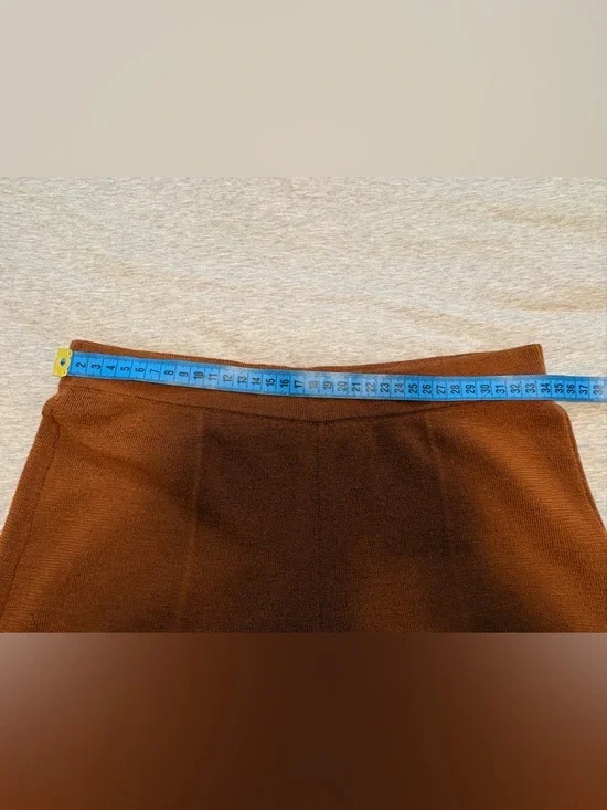 Sezane - Matthew 100% Merino wool pants - S - Hazelnut colour - Picture 6 of 10